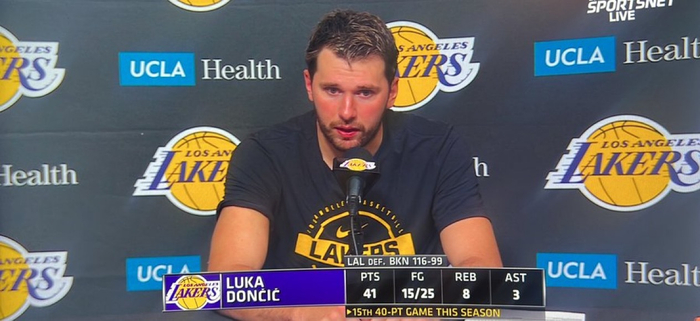 东契奇：专注每场比赛 西部竞争激烈不惧挑战