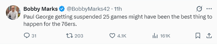 乔治39分创生涯新高 76人狂胜奇才重返东部前六